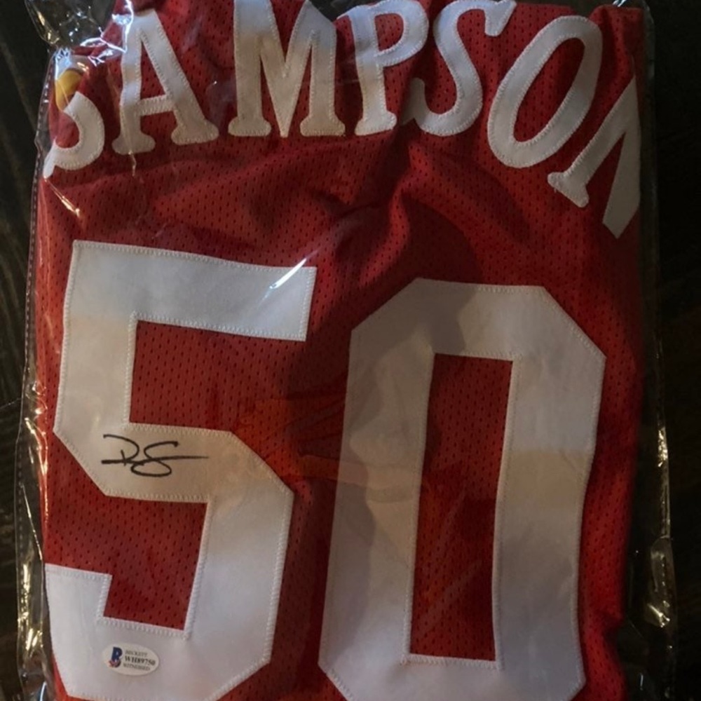 Ralph Sampson Autographed Jersey